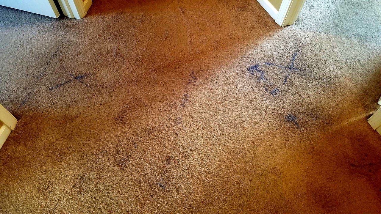 Marker before